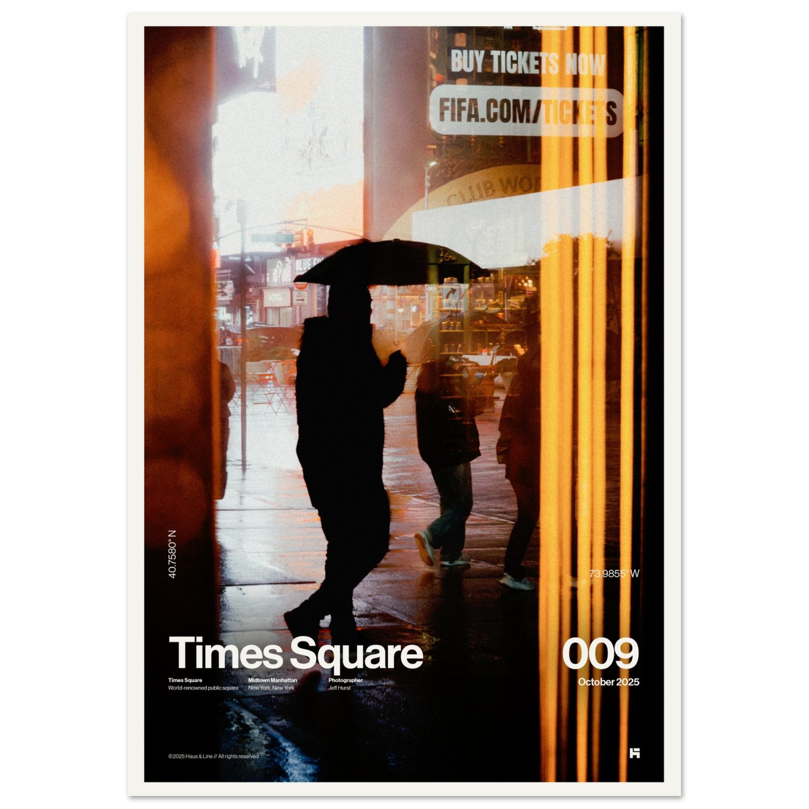 Times Square 006 fine art photography print in colour