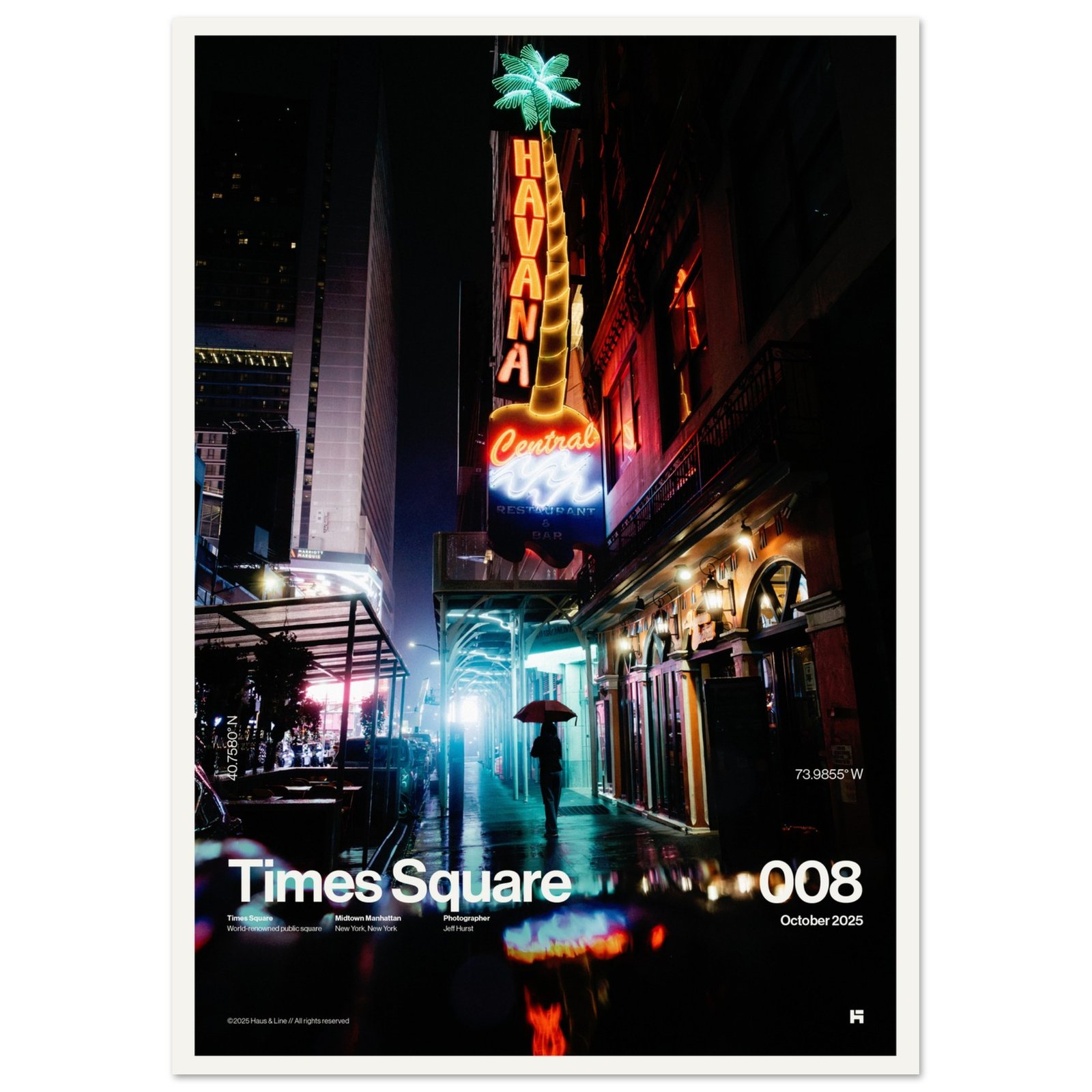 Times Square 006 fine art photography print in colour