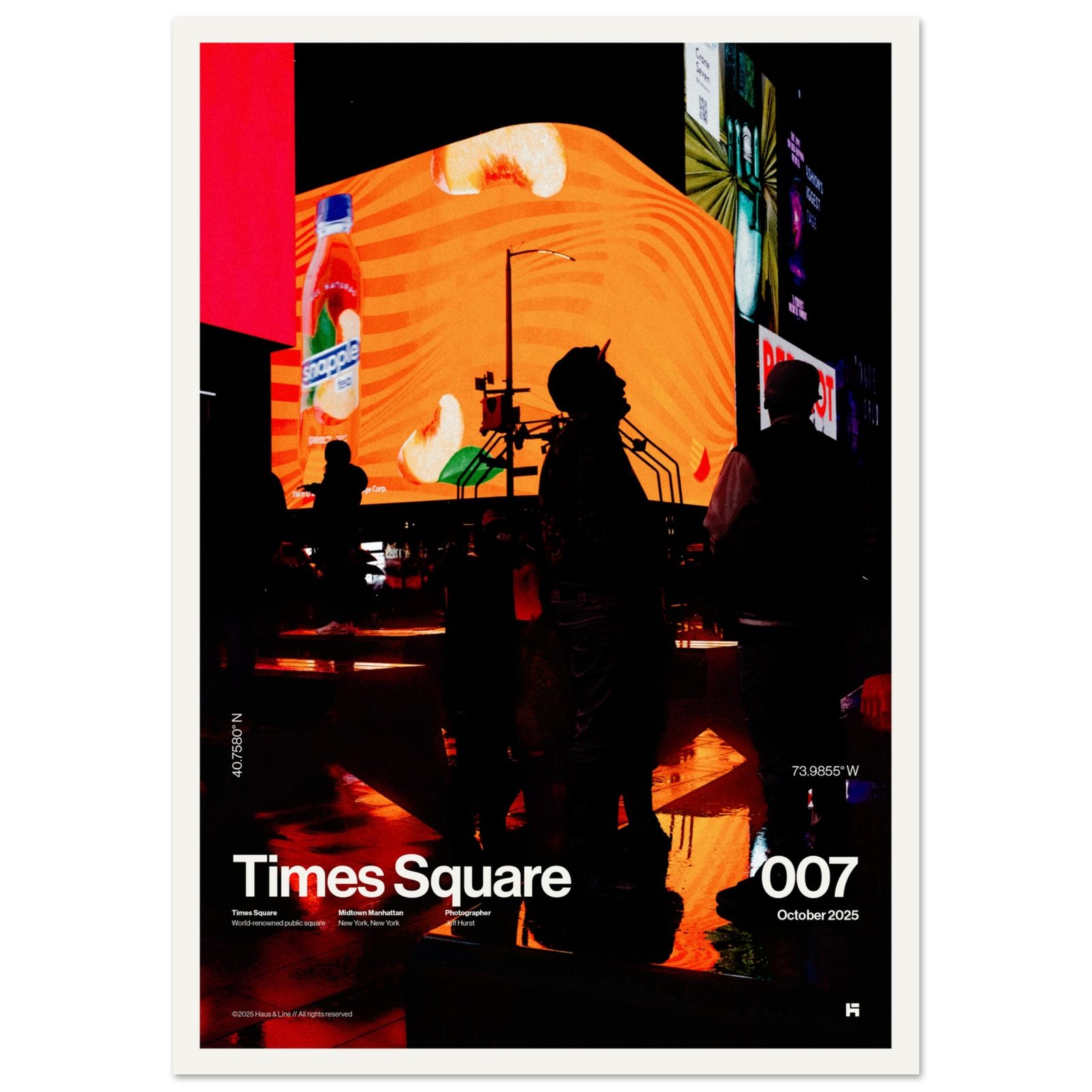 Times Square 006 fine art photography print in colour
