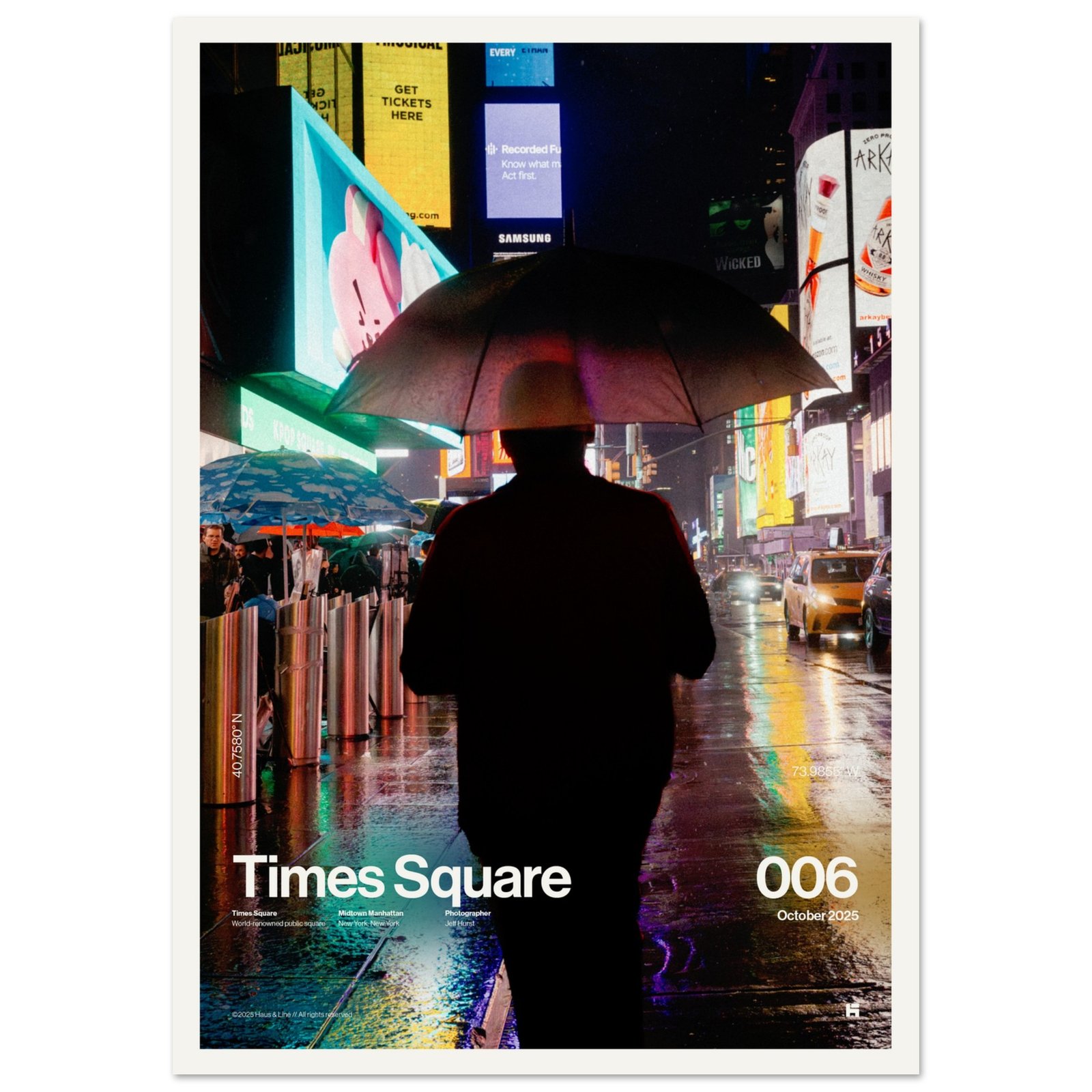 Times Square 006 fine art photography print in colour