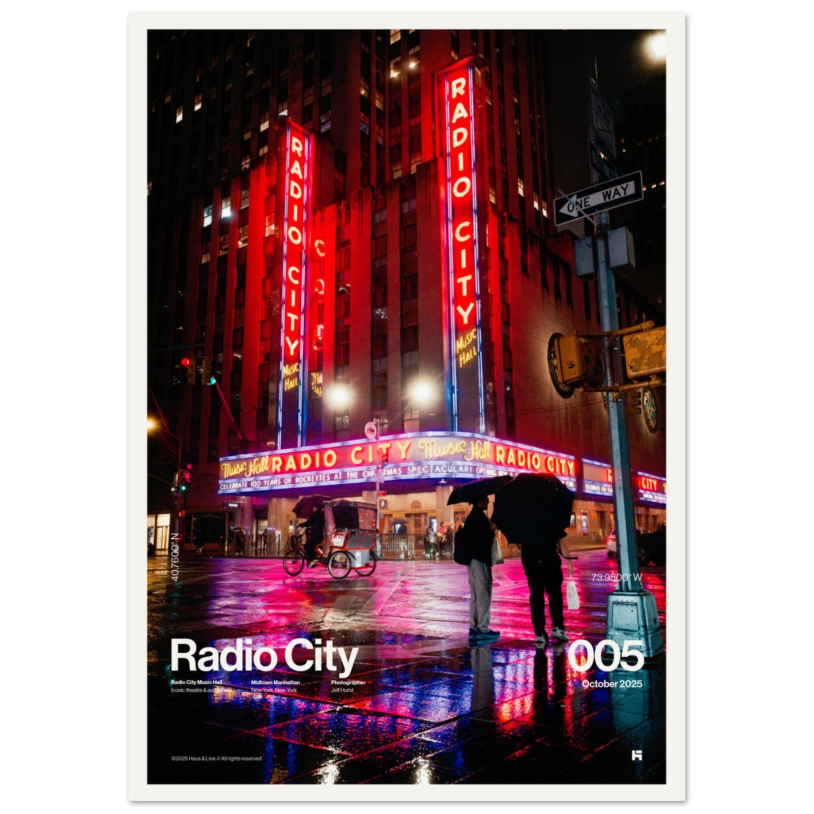 Radio City 005 fine art photography print in colour