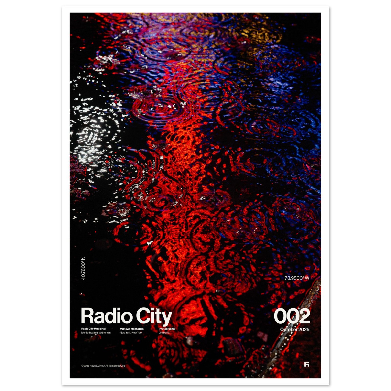 Radio City 002 fine art photography print in colour